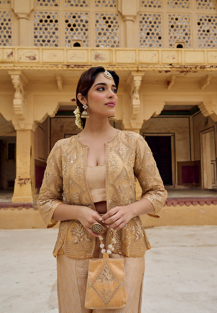 Sheesh Mahal Jacket Indo-western