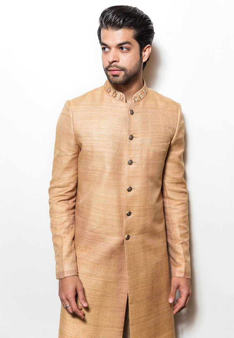 Sandstone Gold Sherwani