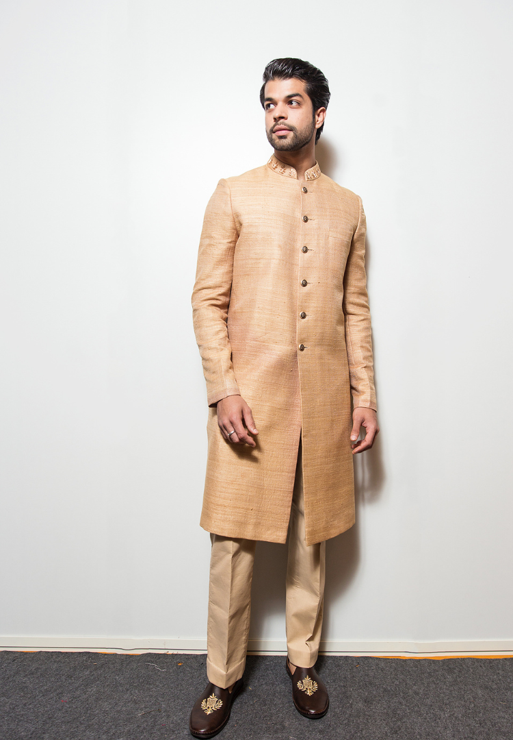 Sandstone Gold Sherwani