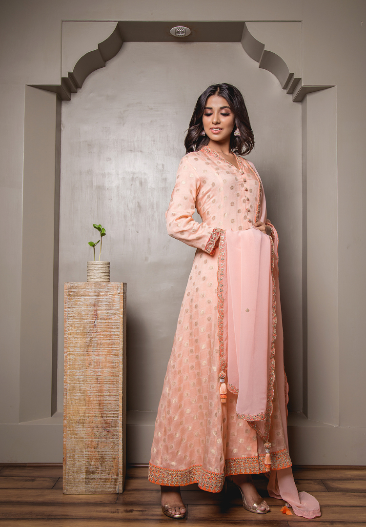 Blush Pink Suit Set